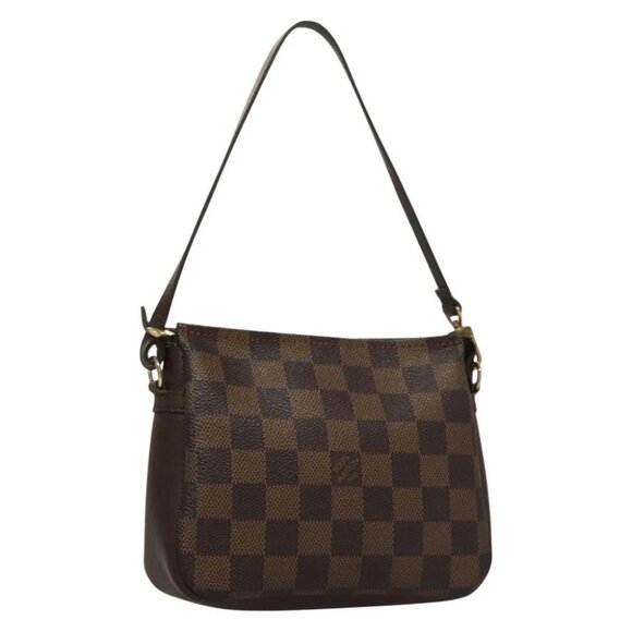 LOUIS VUITTON Damier Ebene Trousse Makeup Pouch - Picture 1 of 15